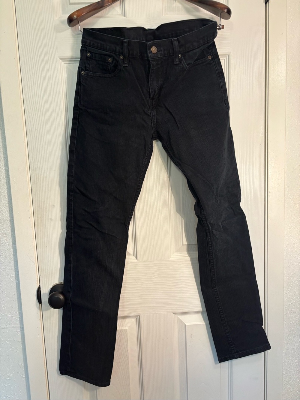 Levi’s Men's Black Straight-Leg Jeans 511